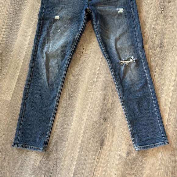 Banana Republic girlfriend Blue Denim Jeans size 26 - Picture 3 of 10